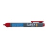 Saber Paint Rt Retractable Paint Marker, General Purpose, Red 59131